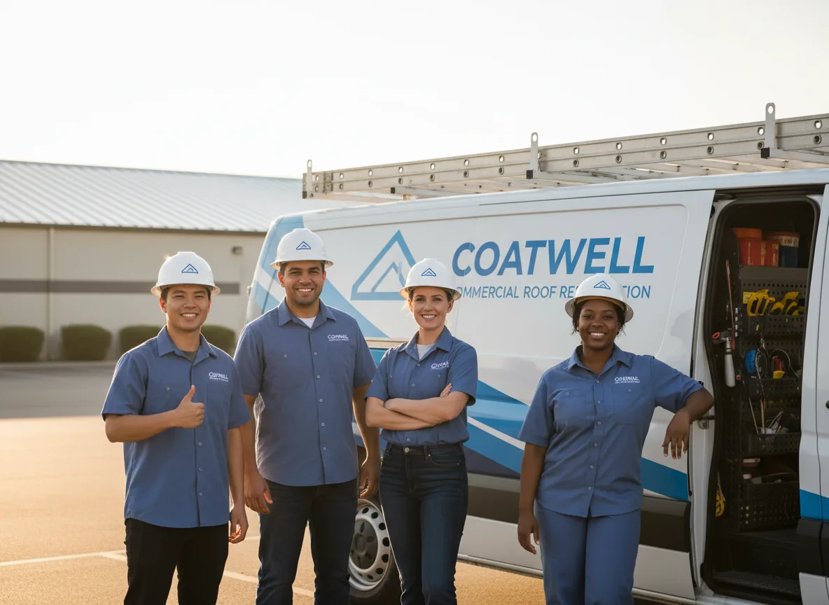 Commercial roof coating company in Manchester, NY